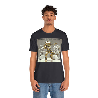 Dancing Robot | Tee | Party Gift | Rave | Techno | House Music | Hip Hop | Fun | Unisex | Men's | Women's | HD Graphics | All Ages | Cool | T-Shirt