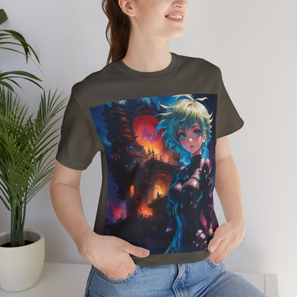 Portal Hottie | HD Graphic | Fantasy Girl | Gamer | Anime | Manga | Unisex | Men's | Women's | Tee | T-Shirt