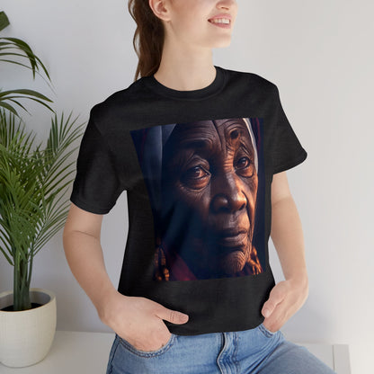 Wisdom's Face | African Woman | HD | Photorealistic | Unisex | Men's | Women's | Tee | T-Shirt