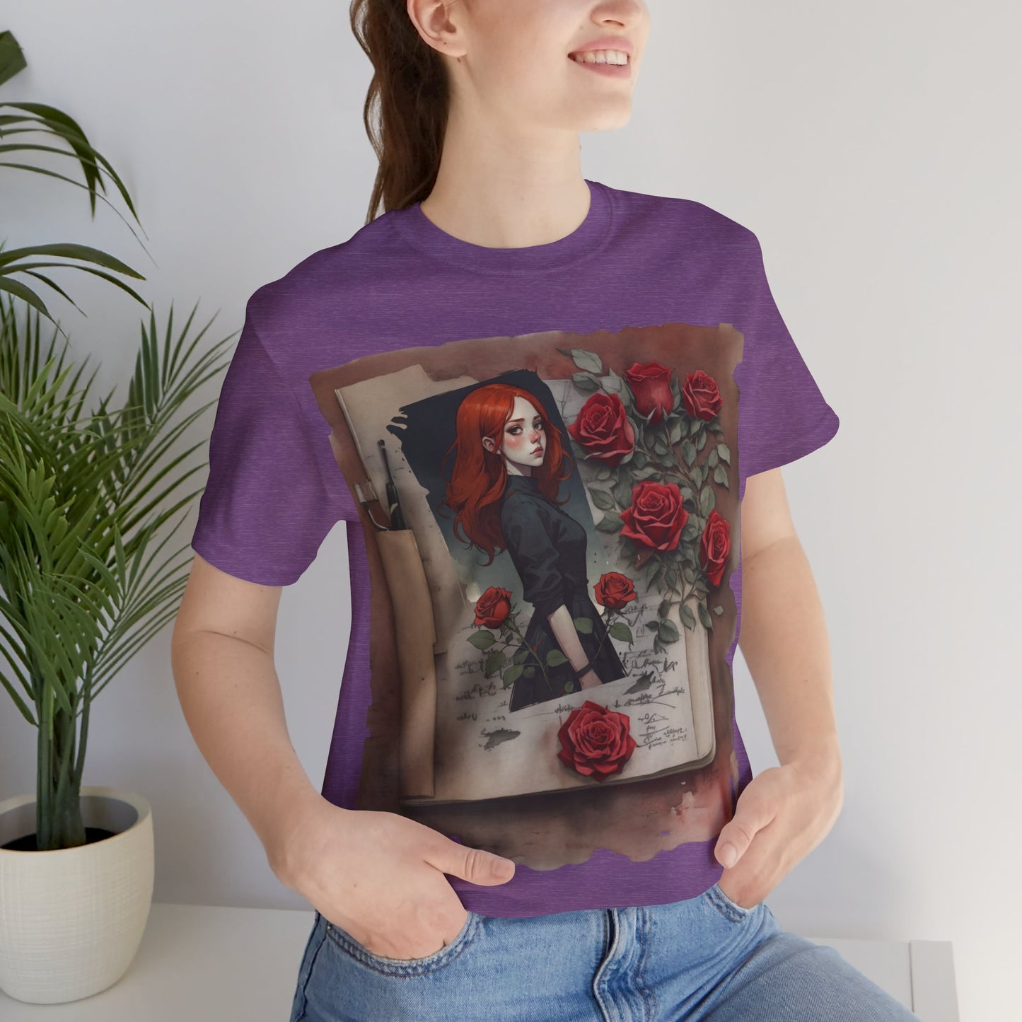 A Rose By Any Other Name | HD Graphic | Watercolor Style | Unisex | Men's | Women's | Tee | T-Shirt