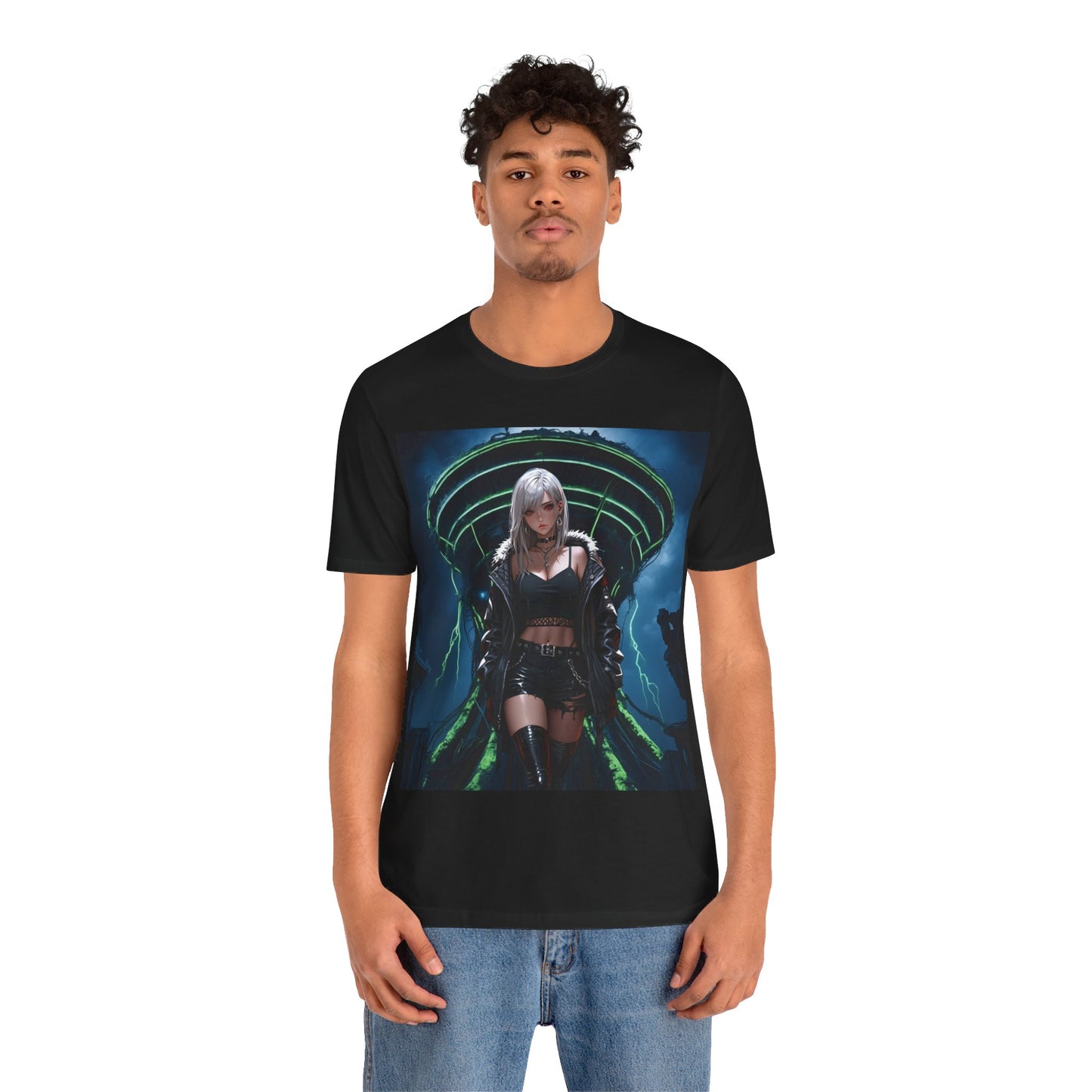 Kenzie | HD Graphic | Anime | Sci-Fi | Fantasy | Pretty Girl | Unisex | Men's | Women's | Tee | T-Shirt