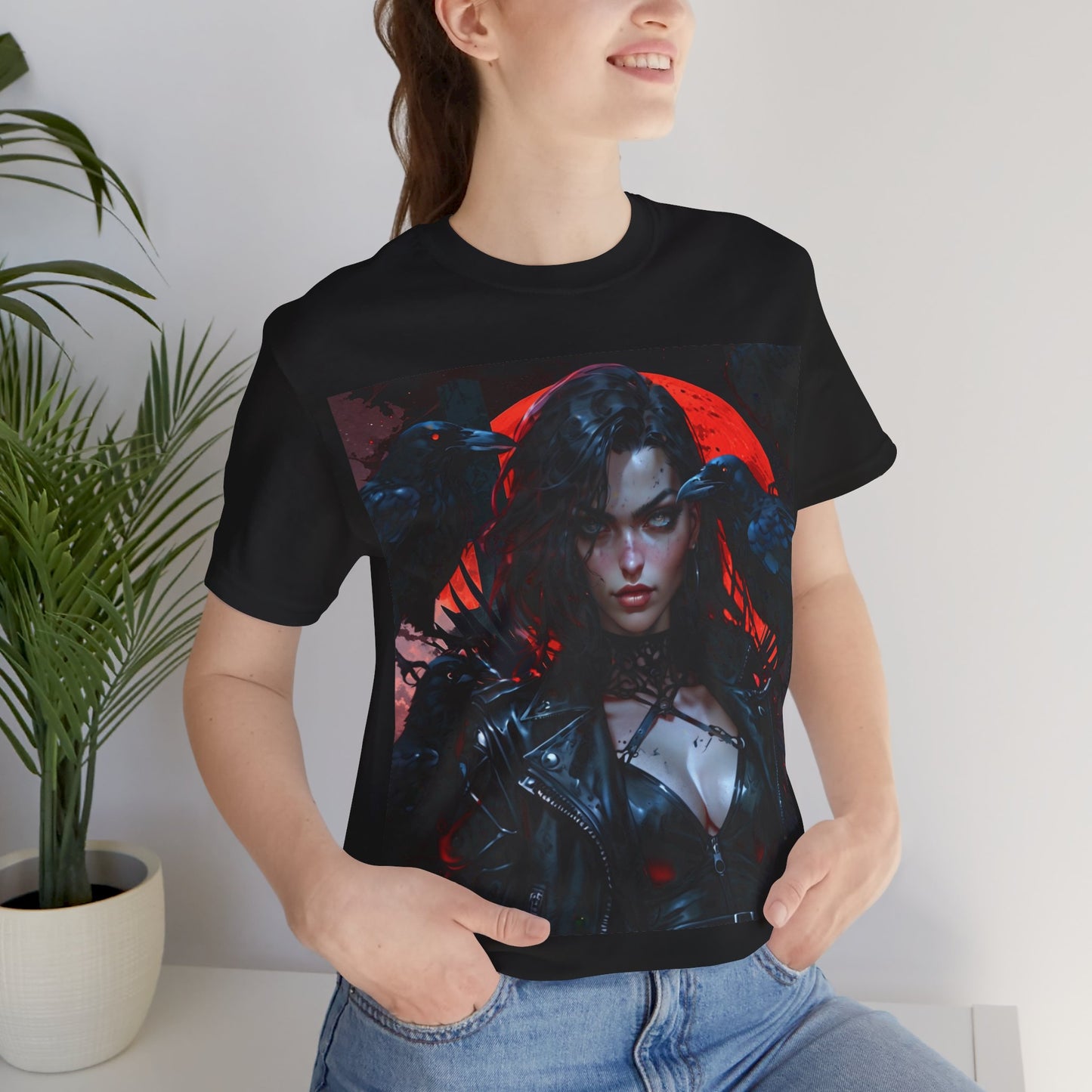 Melancholy | HD Graphic | Dark Art | A Murder Of Crows | Goth | Unisex | Men's | Women's | Tee | T-Shirt