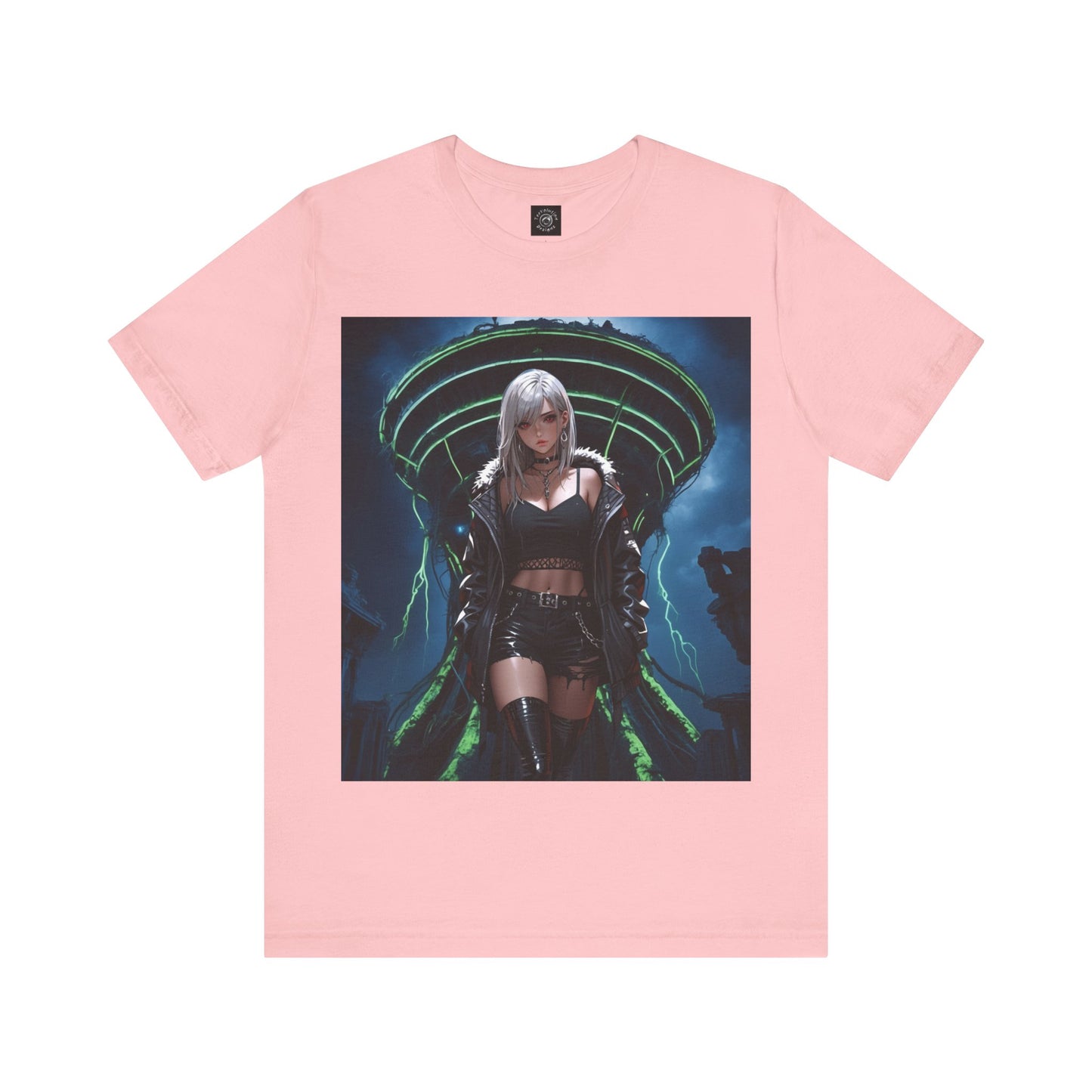 Kenzie | HD Graphic | Anime | Sci-Fi | Fantasy | Pretty Girl | Unisex | Men's | Women's | Tee | T-Shirt