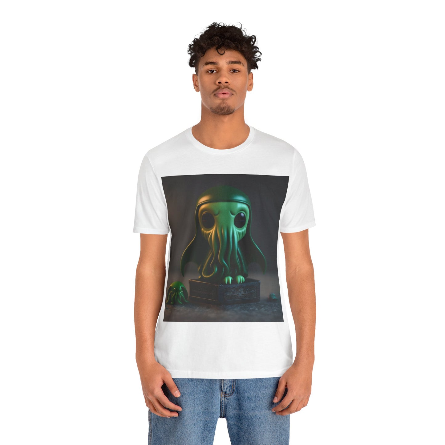 Cthulhu Pop Tee | H.P Lovecraft | The Book | Geek Gift | Fantasy Character | Sci Fi Lovers | Cute | Unisex | Men's | Women's | Tee | T-Shirt | Funko Style