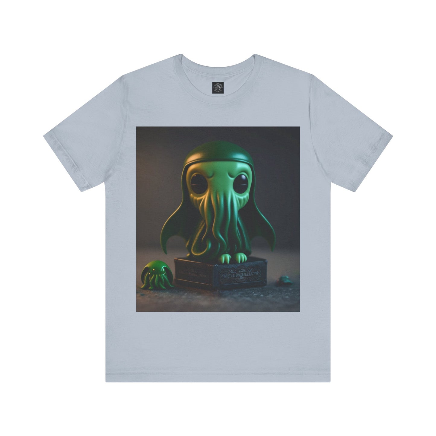 Cthulhu Pop Tee | H.P Lovecraft | The Book | Geek Gift | Fantasy Character | Sci Fi Lovers | Cute | Unisex | Men's | Women's | Tee | T-Shirt | Funko Style