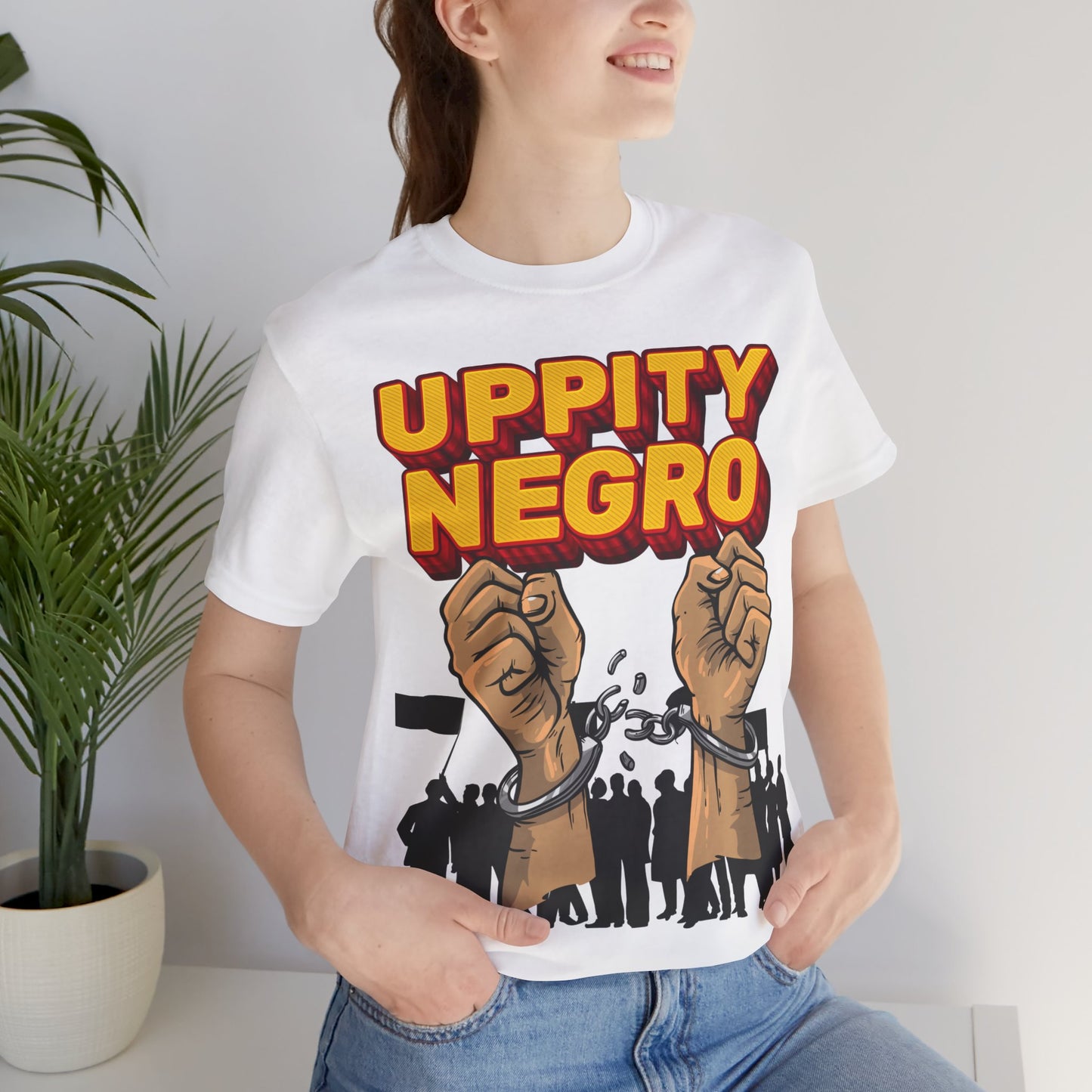 Uppity Negro | Black Empowerment | BLM | Black Power | Pro-Black | Revolutionary | Unisex | Men's | Women's | Tee | T-Shirt