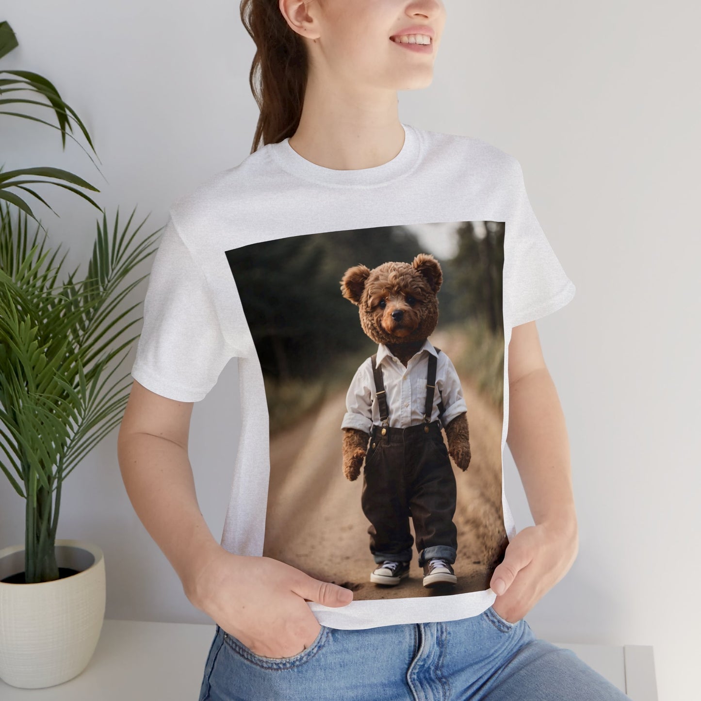 Theodore Edward Bear | Photorealism | Art | Cute| Teddy Bear| Ted E. Bear | HD Graphics | Unisex | Men's | Women's | Tee | T-Shirt