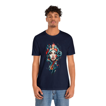 Abstract Woman's Face | HD Graphic | Classic Style | Men's | Women's | Tee | T-Shirt