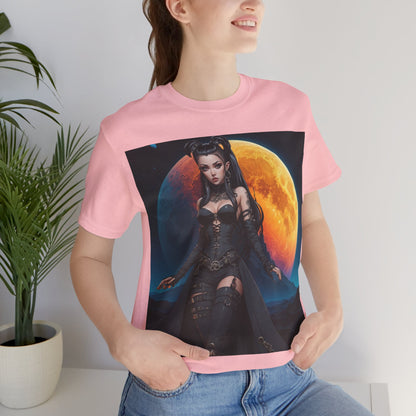 Blood Moon | HD Graphic | Goth | Anime Style | Moon | Unisex | Men's | Women's | Tee | T-Shirt