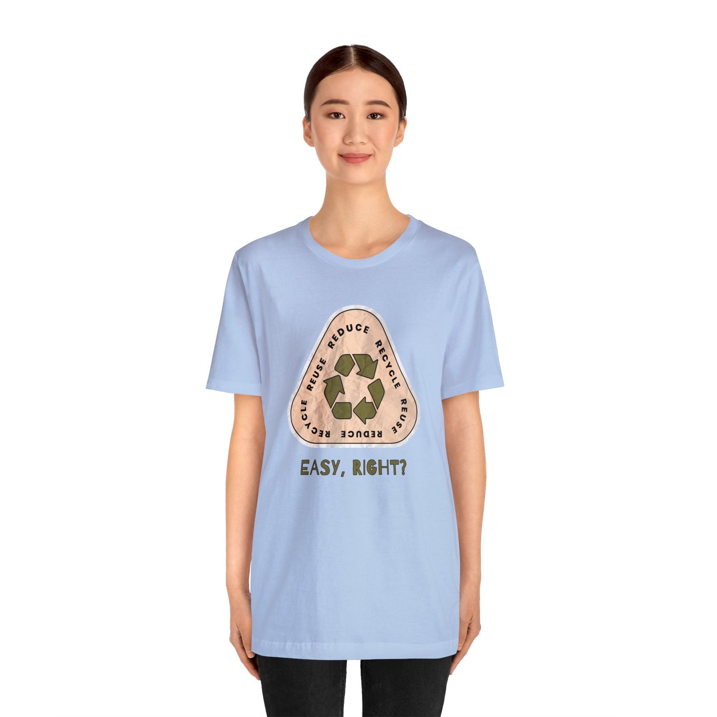 Recycle Tee | Enviormentalist Gift | Earth Day | Save The Planet | Conservationist | Mother Earth | Unisex | Men's | Women's | Tee | T-Shirt