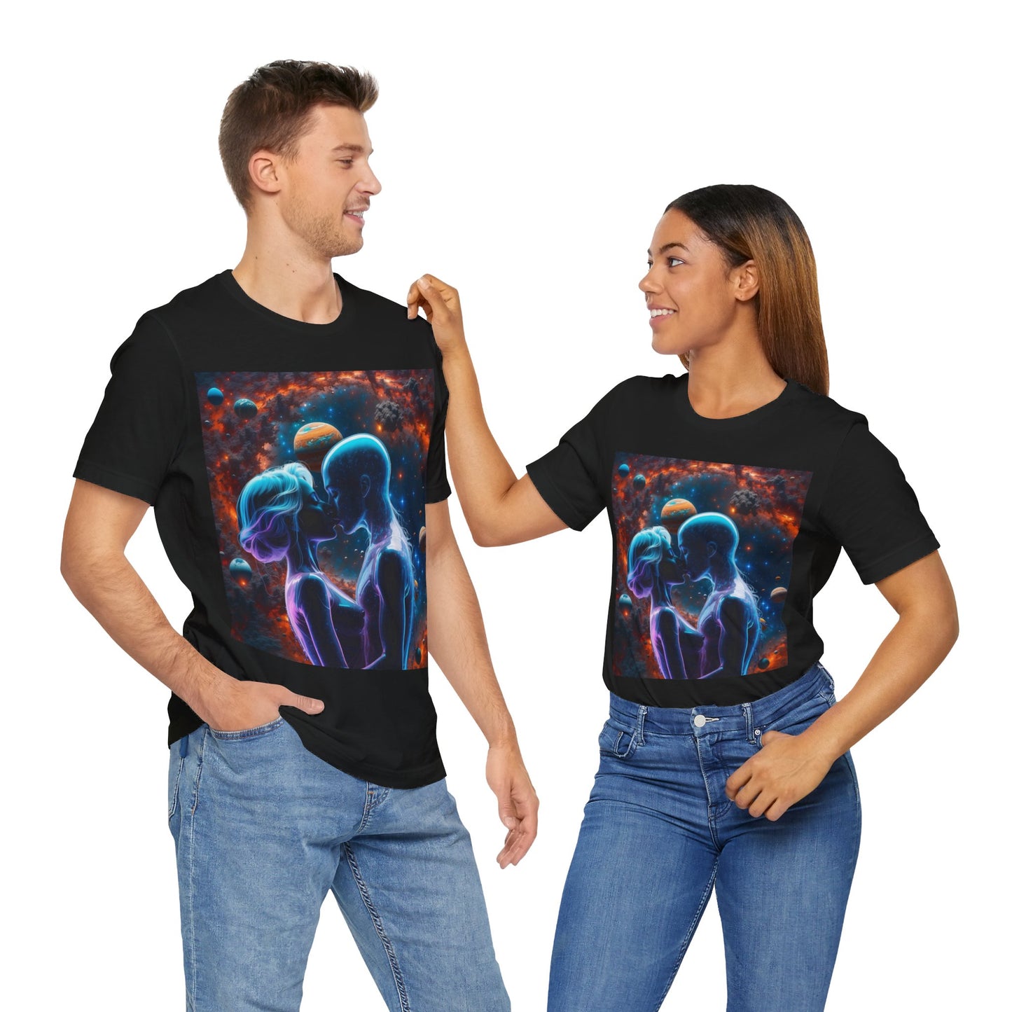 Celestial Bodies | HD Graphic | Sci-Fi Lovers | Cosmos | Outer Space | Unisex | Men's | Women's | Tee | T-Shirt