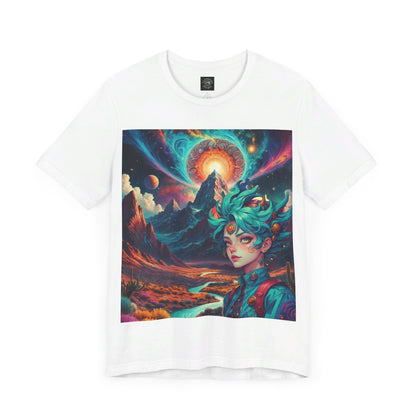 World Of Whimsy And Wonder | Abstract | Trippy Art | Shroomcore | Psychedelic | Unisex | Men's | Women's | Tee | T-Shirt