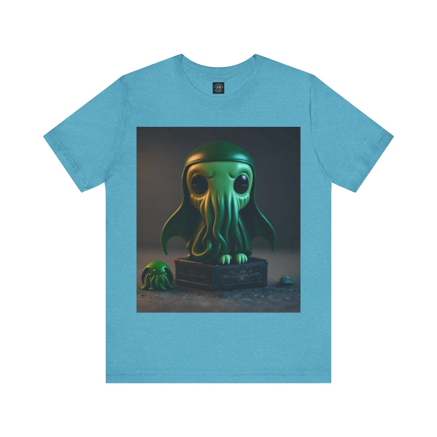 Cthulhu Pop Tee | H.P Lovecraft | The Book | Geek Gift | Fantasy Character | Sci Fi Lovers | Cute | Unisex | Men's | Women's | Tee | T-Shirt | Funko Style