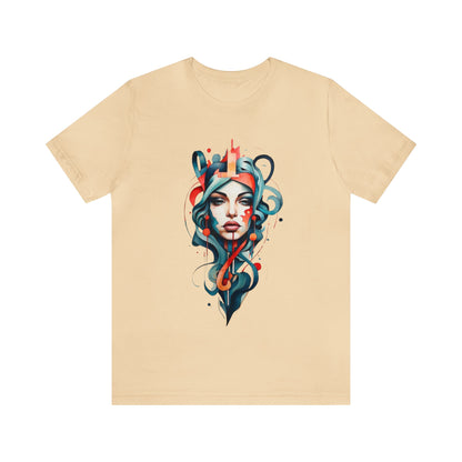 Abstract Woman's Face | HD Graphic | Classic Style | Men's | Women's | Tee | T-Shirt