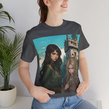 The Fallen Harbor | HD Graphic | Fantasy | Dungeons and Dragons | Unisex | Men's | Women's | Tee | T-Shirt