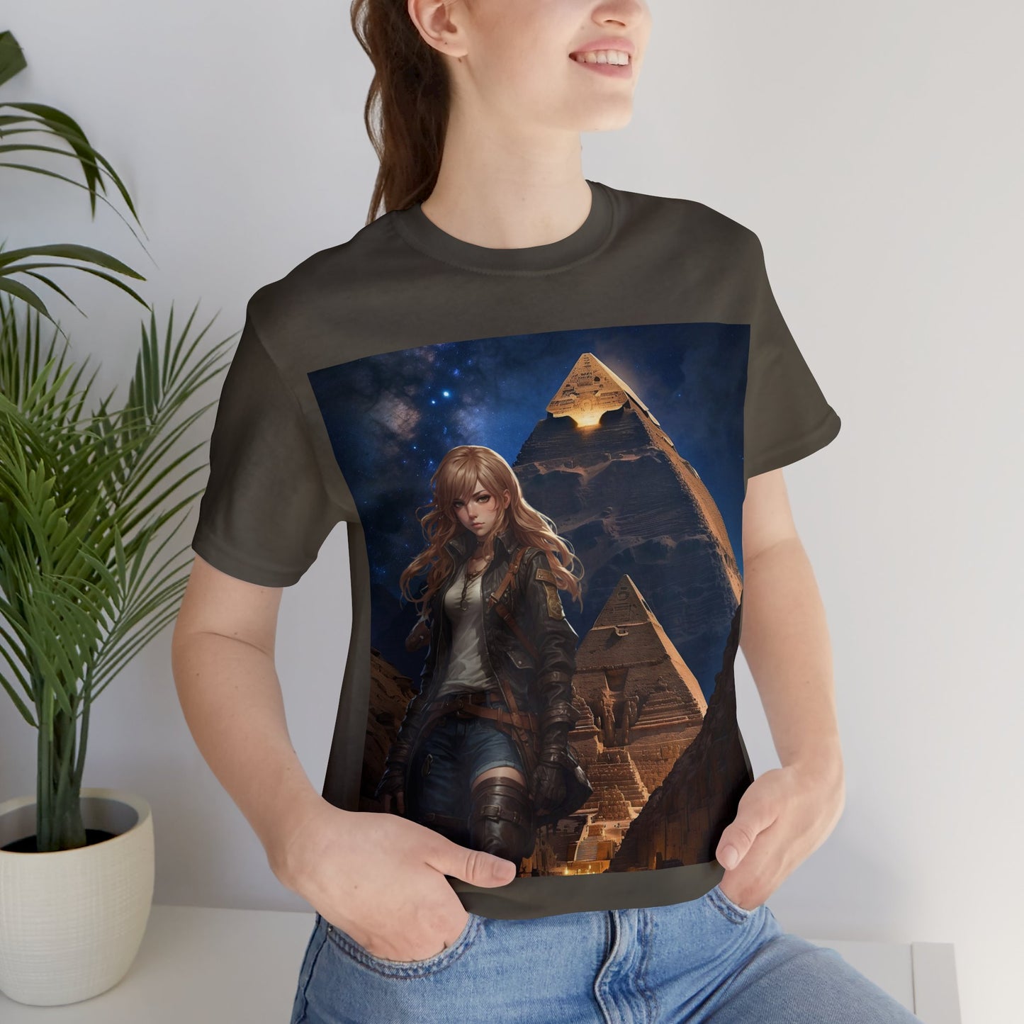 Tomb Raider Too | HD Graphic | Pyramids | Unisex | Men's | Women's | Tee | T-Shirt