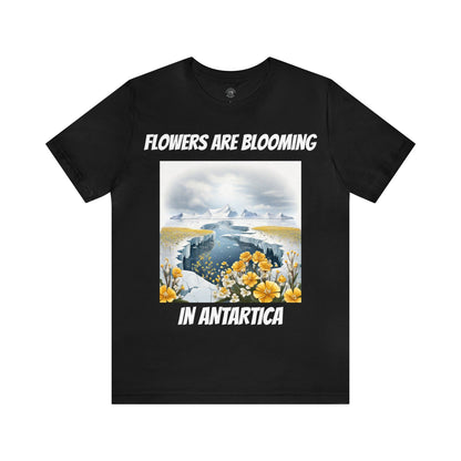 Flowers Are Blooming In Antarctica | IYKYK | Climate Change | Unisex | Men's | Women's | Tee | T-Shirt