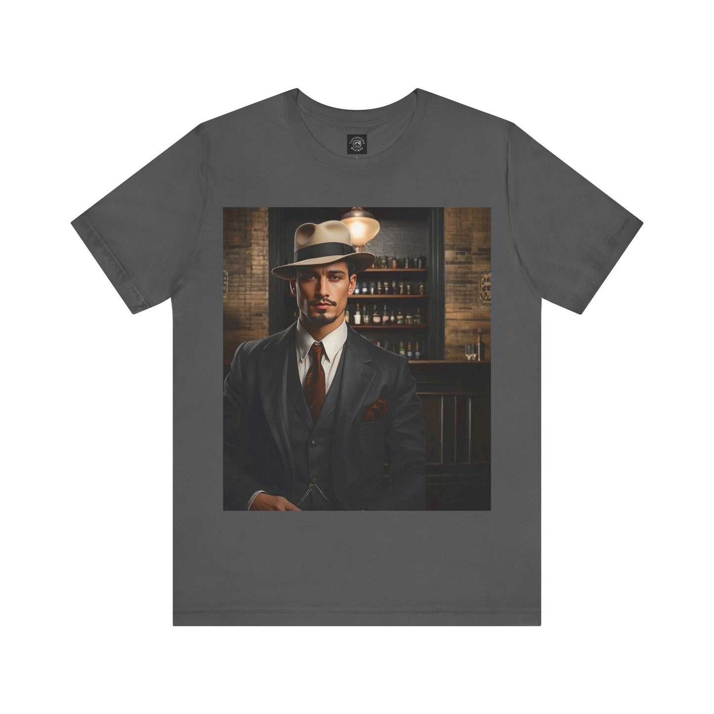 Gangster Is As Gangster Does | HD Graphic | Prohibition | Speakeasy | Unisex | Men's | Women's | Tee | T-Shirt