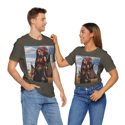 Native Love | HD Graphic | Indigenous American | Beautiful Woman | Unisex | Men's | Women's | Tee | T-Shirt