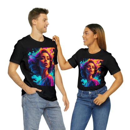 Holi Girl | HD Graphics | Festival of Colors | Vibrant | Coquette | Unisex | Men's | Women's | Tee | T-Shirt