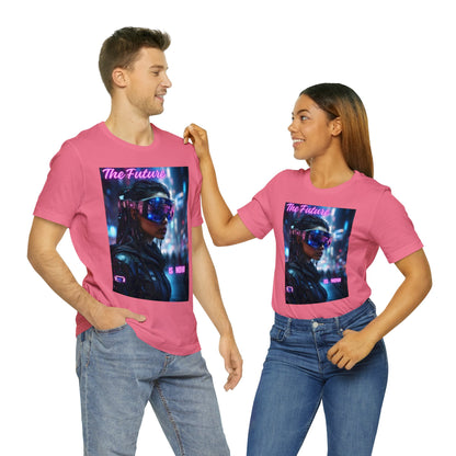 The Future Is Now | Anime Gift | Fantasy Girl |Cyberpunk | Sci Fi | Futuristic | HD Graphics | Unisex | Men's | Women's | Tee | T-Shirt