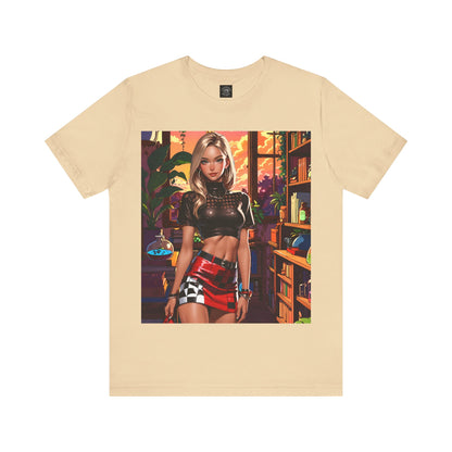 The Golden Hour | Anime | Mini Skirt | Pretty Girl | Unisex | Men's | Women's | Tee | T-Shirt