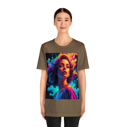 Holi Girl | HD Graphics | Festival of Colors | Vibrant | Coquette | Unisex | Men's | Women's | Tee | T-Shirt