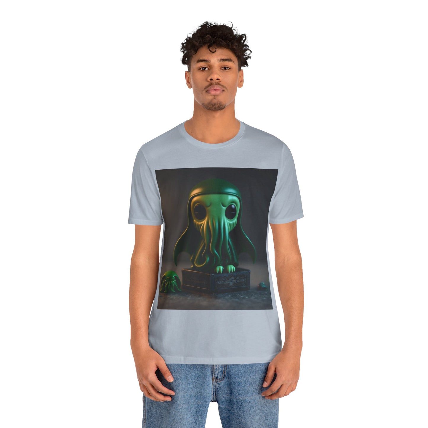 Cthulhu Pop Tee | H.P Lovecraft | The Book | Geek Gift | Fantasy Character | Sci Fi Lovers | Cute | Unisex | Men's | Women's | Tee | T-Shirt | Funko Style