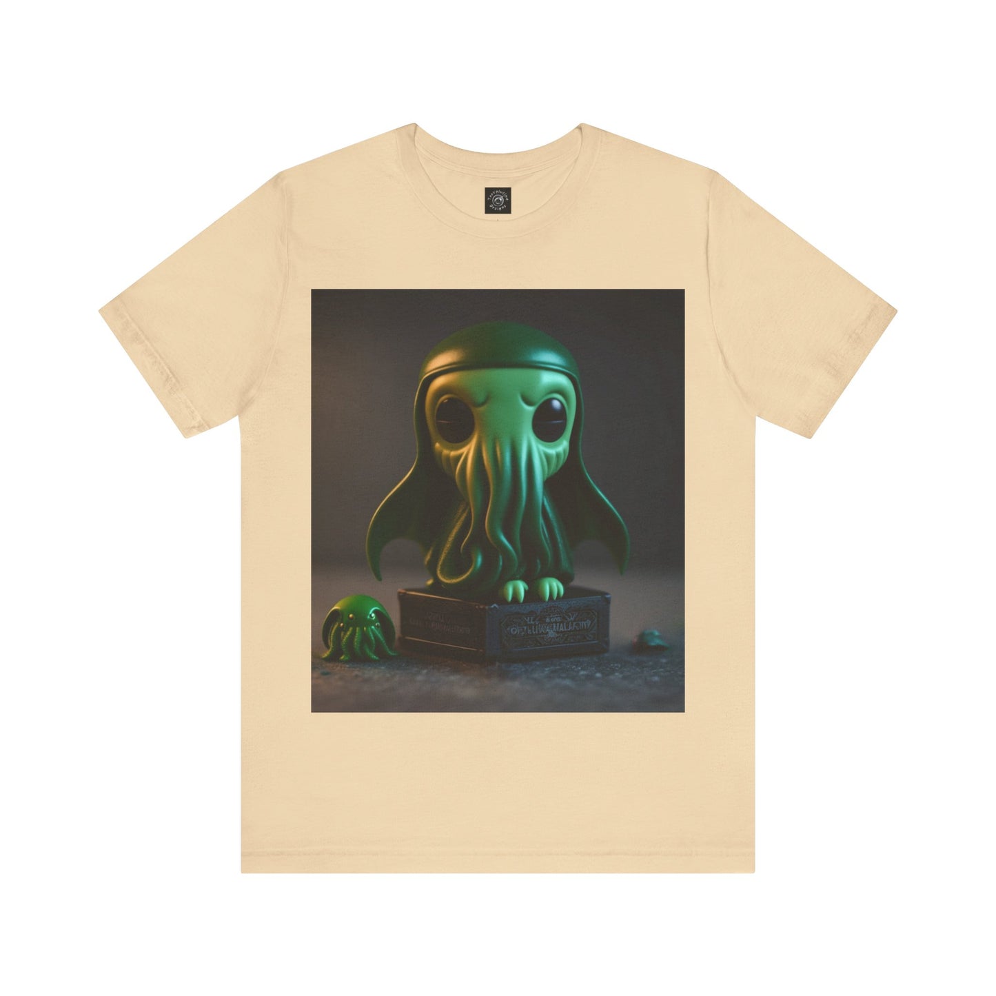 Cthulhu Pop Tee | H.P Lovecraft | The Book | Geek Gift | Fantasy Character | Sci Fi Lovers | Cute | Unisex | Men's | Women's | Tee | T-Shirt | Funko Style