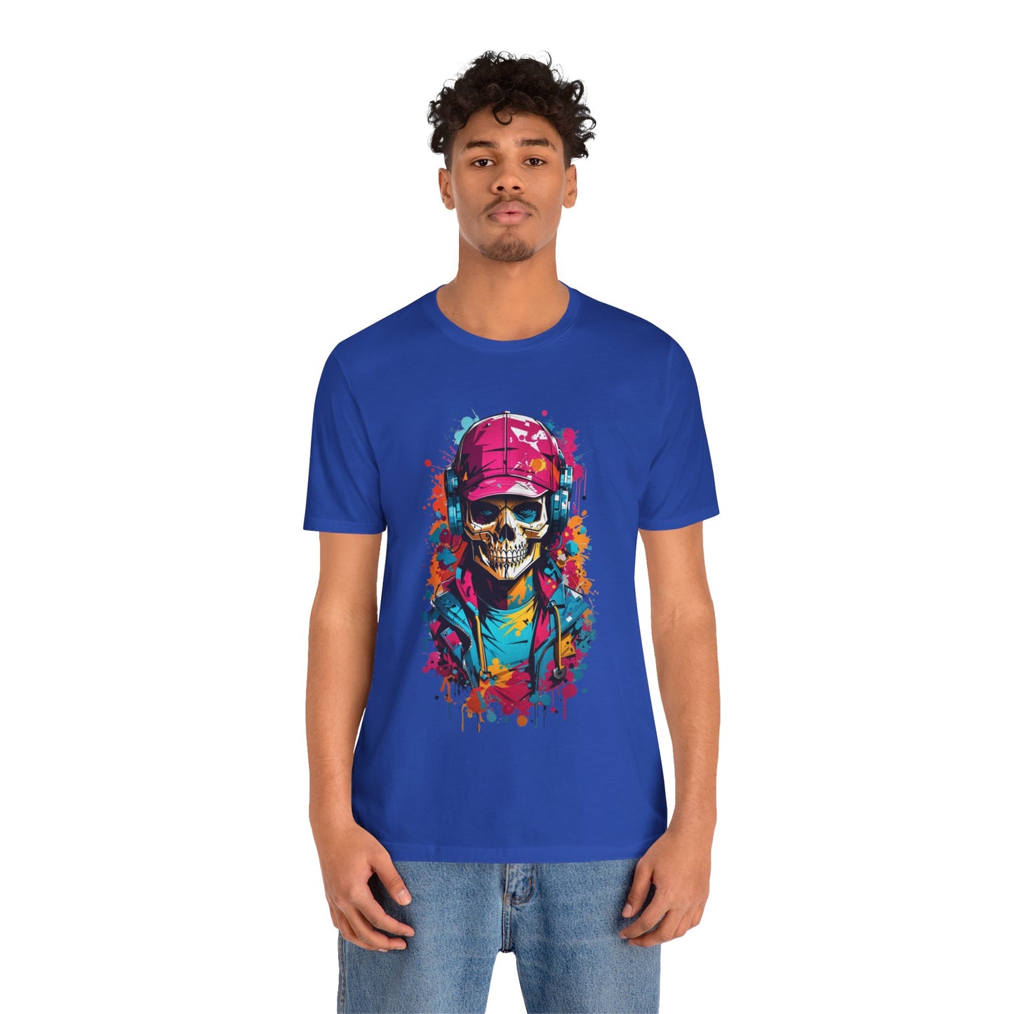 Colorful Skull | Gamer | Music | Intense | Unisex | Men's | Women's | Tee | T-Shirt