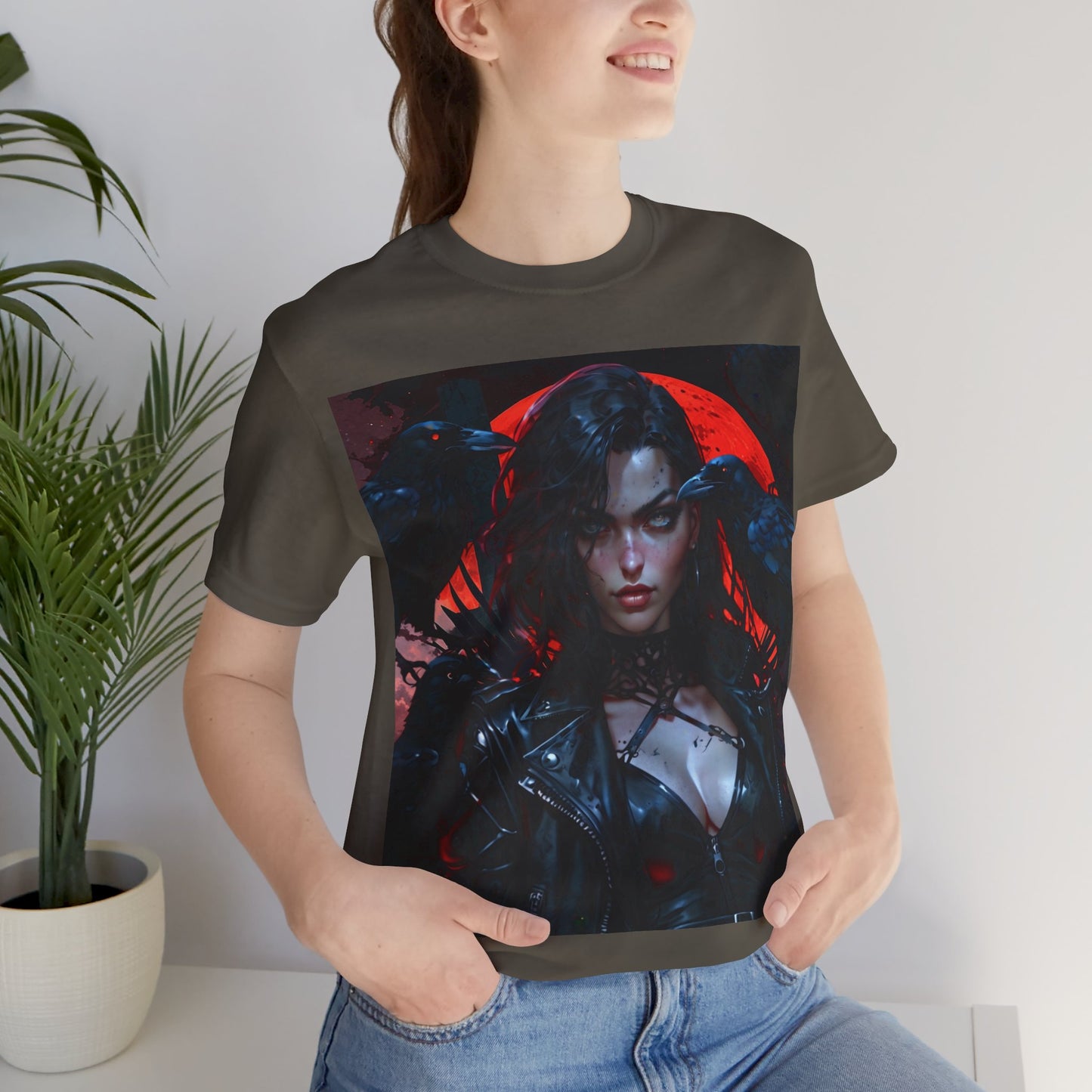 Melancholy | HD Graphic | Dark Art | A Murder Of Crows | Goth | Unisex | Men's | Women's | Tee | T-Shirt