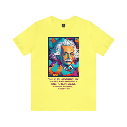 HD Graphics | Science | Geek Gift | Albert Einstein | Quote | Unisex | Men's | Women's | Tee | T-Shirt