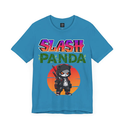 Slash Panda | Cute | Comic Book | Anime | Manga | Unisex | Men's | Women's | Tee | T-Shirt