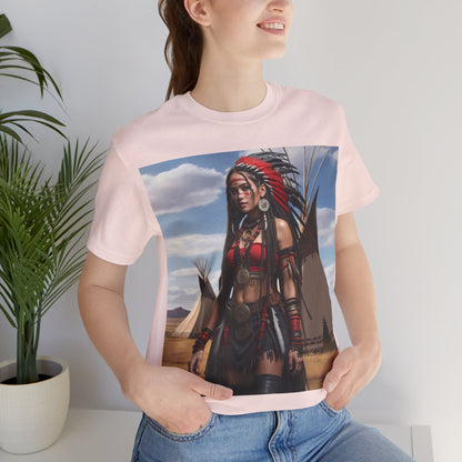 Native Love | HD Graphic | Indigenous American | Beautiful Woman | Unisex | Men's | Women's | Tee | T-Shirt