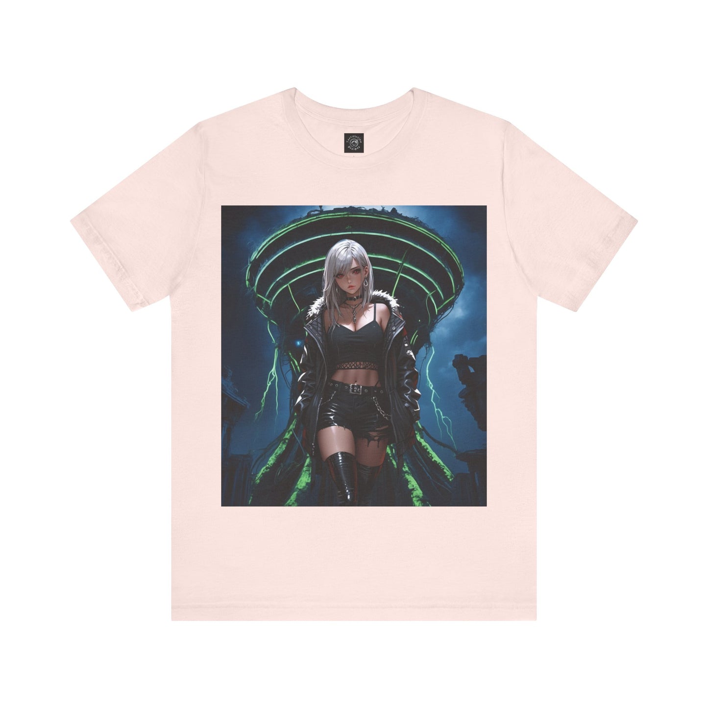 Kenzie | HD Graphic | Anime | Sci-Fi | Fantasy | Pretty Girl | Unisex | Men's | Women's | Tee | T-Shirt