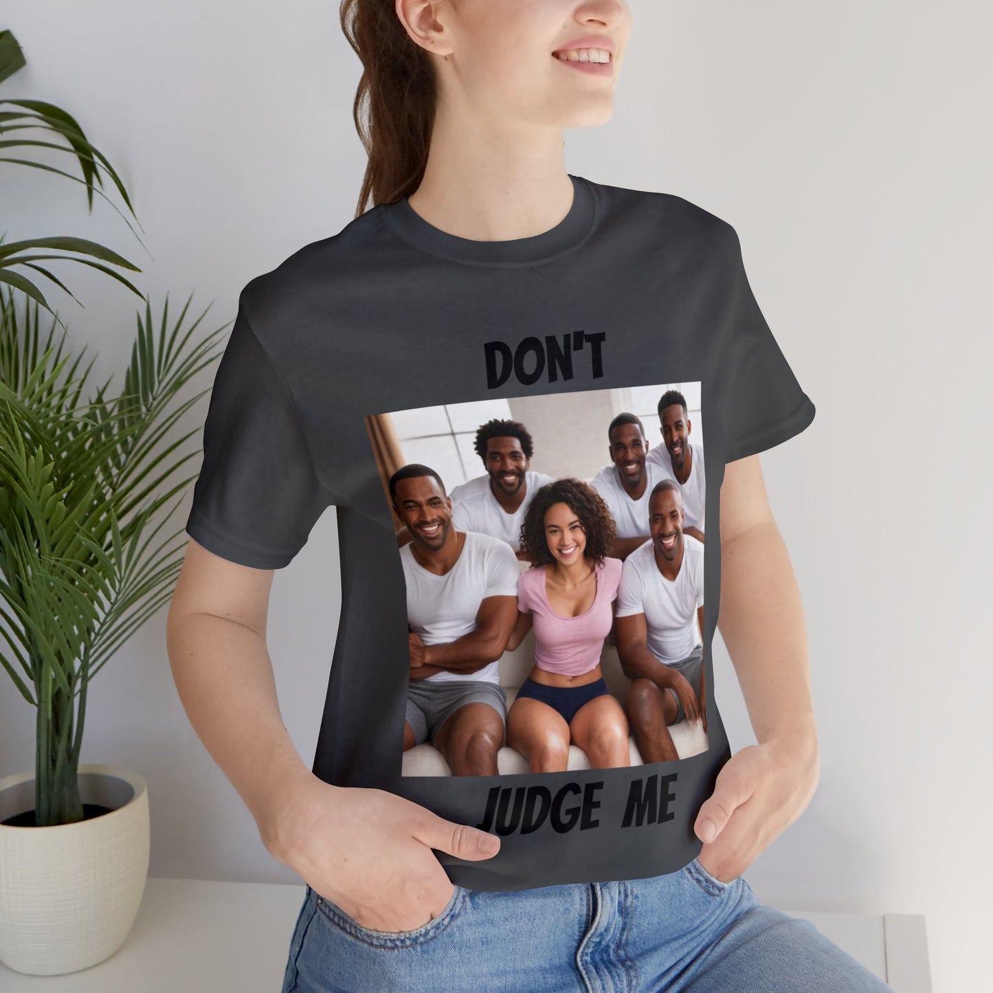 Don't Judge Me | Funny | Joke | QOS | Pineapple People | Novelty Gift | Unisex | Men's | Women's | Tee | T-Shirt