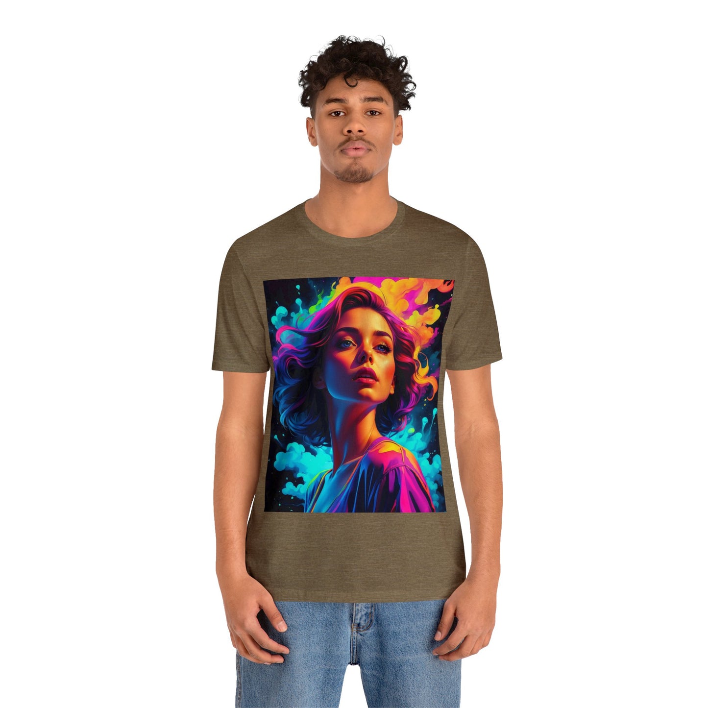 Holi Girl | HD Graphics | Festival of Colors | Vibrant | Coquette | Unisex | Men's | Women's | Tee | T-Shirt