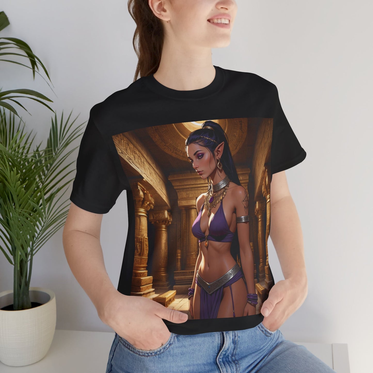 Keeper Of The Temple's Secrets | HD Graphic | Fantasy | Anime | Unisex | Men's | Women's | Tee | T-Shirt