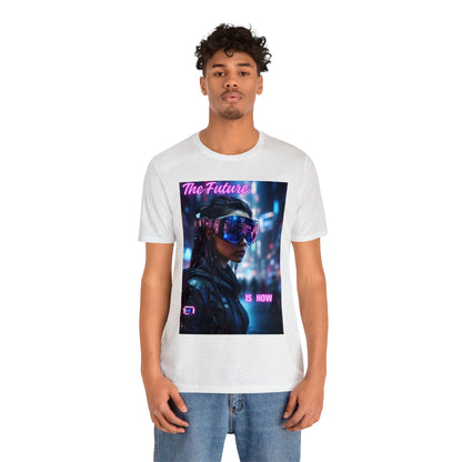 The Future Is Now | Anime Gift | Fantasy Girl |Cyberpunk | Sci Fi | Futuristic | HD Graphics | Unisex | Men's | Women's | Tee | T-Shirt