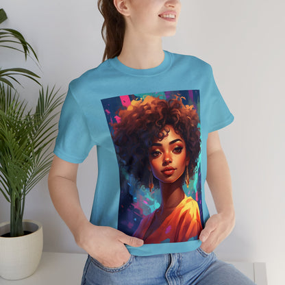 Yasmine Dreams | HD Graphic | Black Girl | Black Queens | Animated | Unisex | Men's | Women's | Tee | T-Shirt