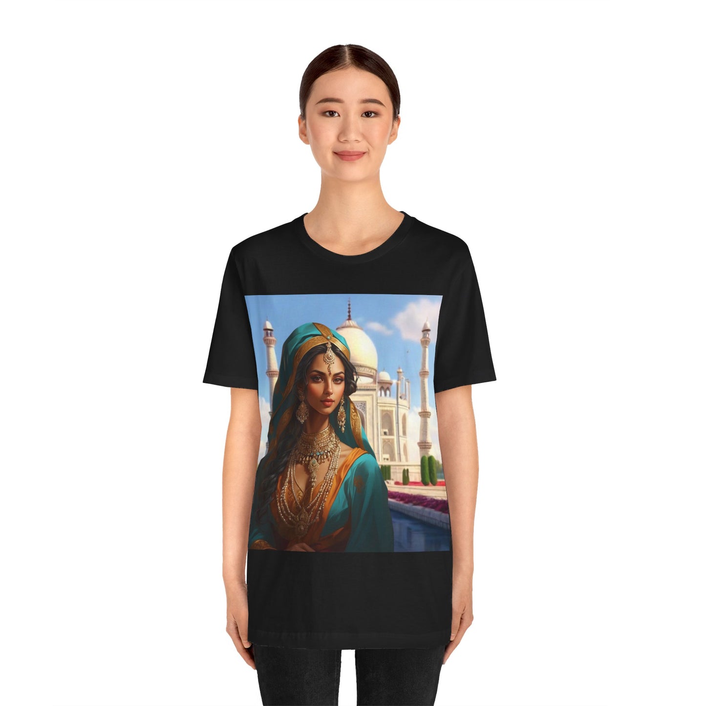 Shuddh Saundary | Taj Mahal | Pure Beauty | HD Graphic | Unisex | Men's | Women's | Tee | T-Shirt