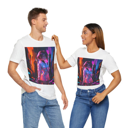 Crossroads Of Color | HD Graphic | Abstract | Neon Color | Anime | Unisex | Men's | Women's | Tee | T-Shirt