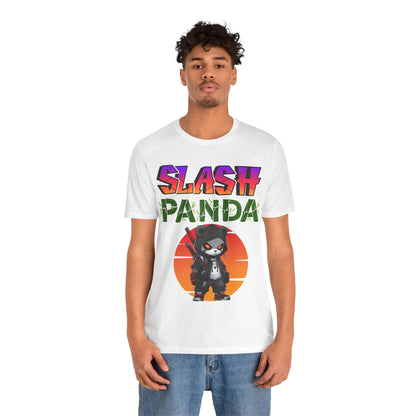 Slash Panda | Cute | Comic Book | Anime | Manga | Unisex | Men's | Women's | Tee | T-Shirt