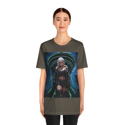 Kenzie | HD Graphic | Anime | Sci-Fi | Fantasy | Pretty Girl | Unisex | Men's | Women's | Tee | T-Shirt