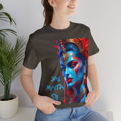 Maa Kali Tee | Jai Mata Di | Hindu Gift | The Black Mother | Spiritual | Unisex | Men's | Women's | Goddess | Victory To The | Mother Goddess | T-Shirt