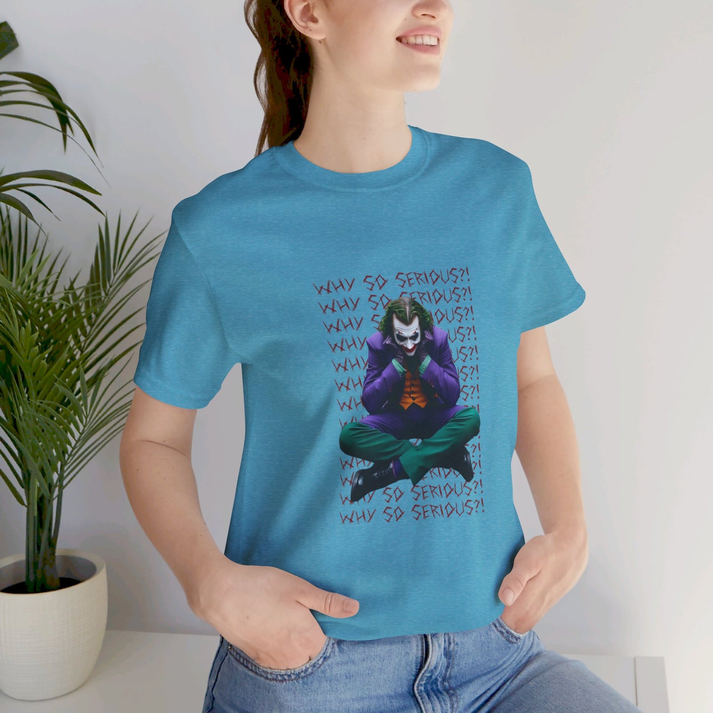 Learn to Laugh | Nemesis | Comic Book | Movies | Iconic | Unisex | Men's | Women's | Tee | T-Shirt