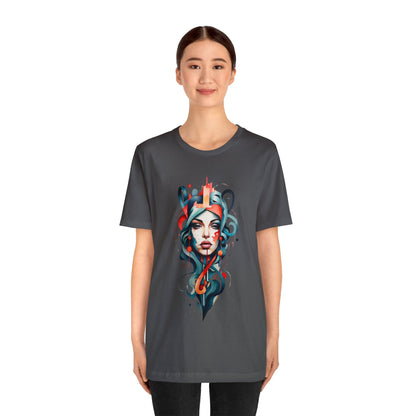 Abstract Woman's Face | HD Graphic | Classic Style | Men's | Women's | Tee | T-Shirt