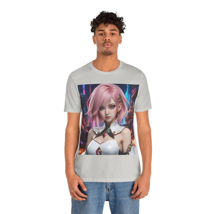 Kawaii Desu | Cute | Anime | CGI | Gamer | Fantasy Girl | Geek Gift | HD Graphics | Weeb | Waifu | Unisex | Men's | Women's| Tee | T-Shirt