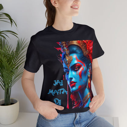 Maa Kali Tee | Jai Mata Di | Hindu Gift | The Black Mother | Spiritual | Unisex | Men's | Women's | Goddess | Victory To The | Mother Goddess | T-Shirt