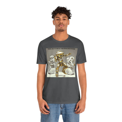 Dancing Robot | Tee | Party Gift | Rave | Techno | House Music | Hip Hop | Fun | Unisex | Men's | Women's | HD Graphics | All Ages | Cool | T-Shirt